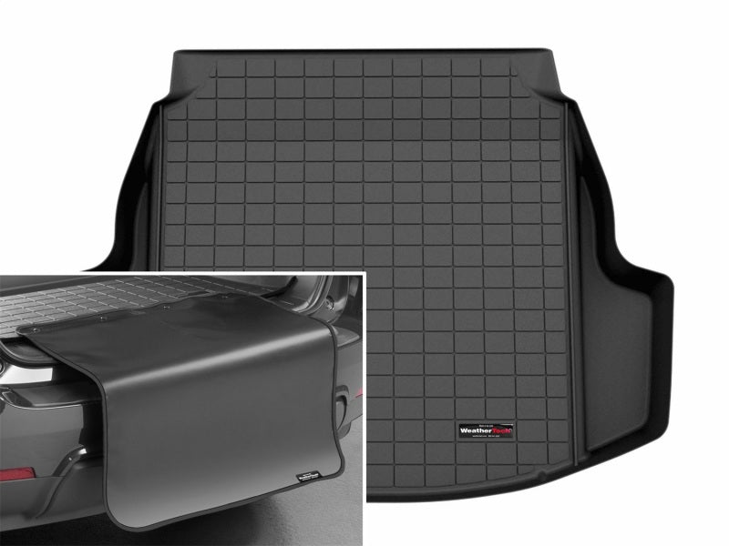 WeatherTech [23-25 Corolla] Hybrid Behind 3rd Row Cargo Liner with Bumper Protector - Black, Part wet401753SK