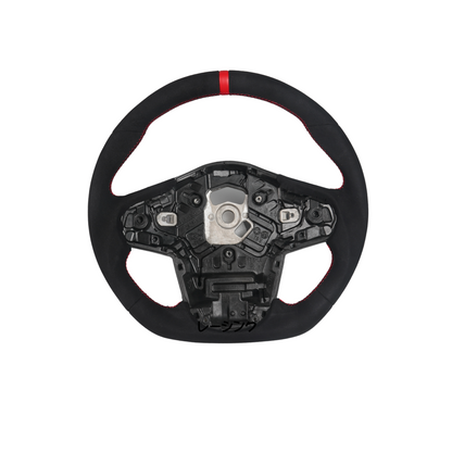 Racing Art Carbon Fiber Steering Wheel (Multiple Options Available)- 2020+ A90 Toyota Supra MKV - Return