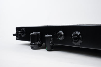 CSF [92-95 Civic] K-Swap V3 Radiator - Black Finish, Part 2850KB