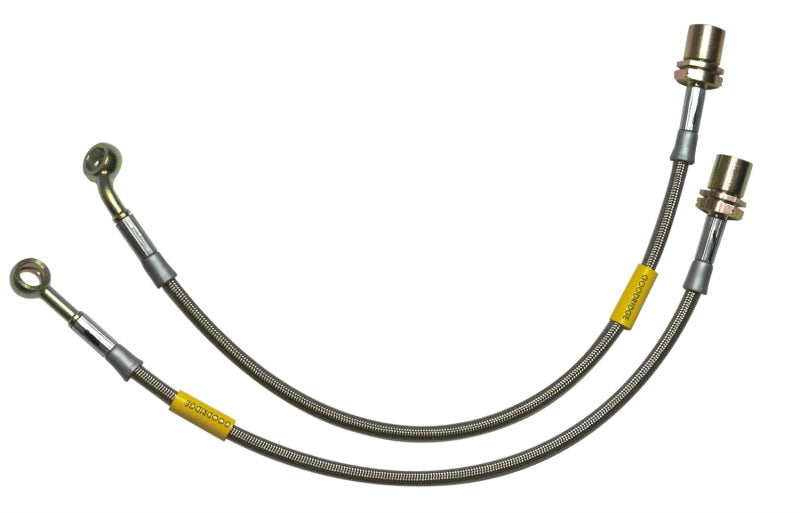 Goodridge [99-00 Civic Si] G-Stop Stainless Steel Brake Line Kit - Silver