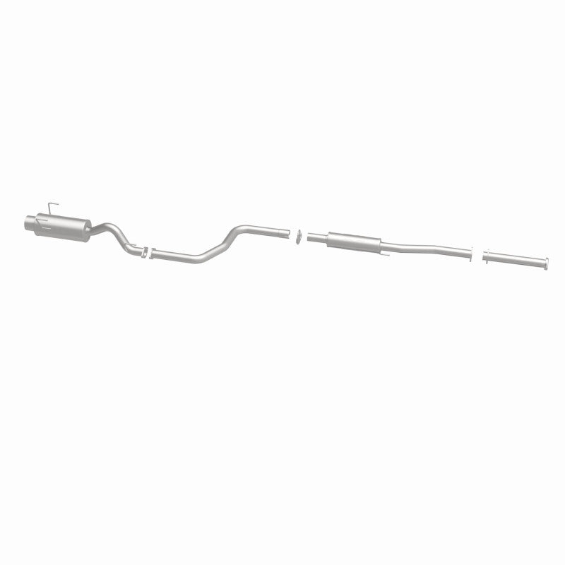 MagnaFlow [92-00 Civic] Street Series Cat-Back Exhaust System - Polished Stainless Steel, Part 15643