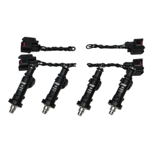 DeatschWerks [91-01 Integra / 92-00 Civic] 450cc Fuel Injectors, Matched Set of 4 - Black