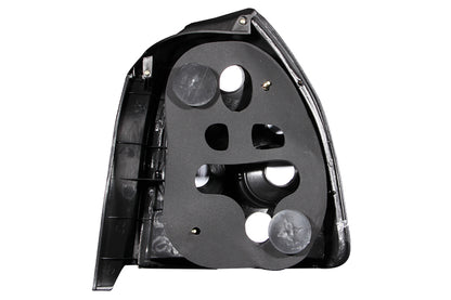 ANZO [96-00 Civic] Tail Light Assembly - Clear Lens, Black Housing, Pair - Part Number ANZ221065
