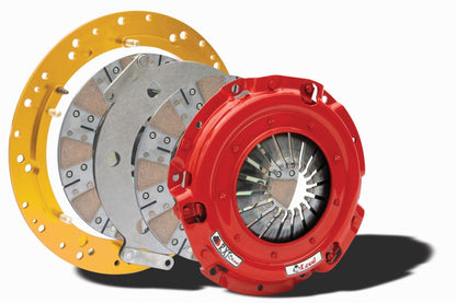McLeod Racing RXT Twin Disc Clutch Kit for [09-26 GM LS-X] 8-Bolt Crank - Ceramic Discs, Steel Flywheel