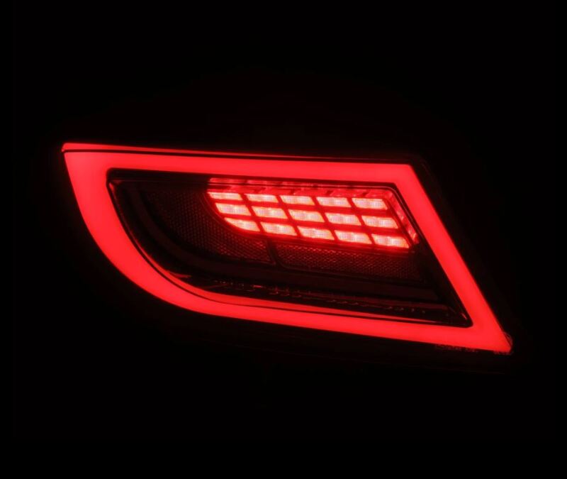 AlphaRex [22-24 GR86] LUXX LED Taillights - Black Smoke