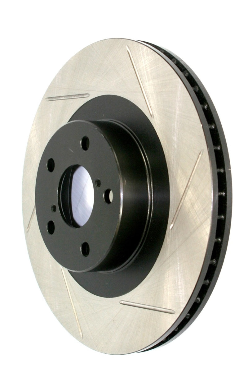 StopTech [17-18 BRZ] [19-20 86] Sport Slotted Brake Rotor - Black E-Coated, Right