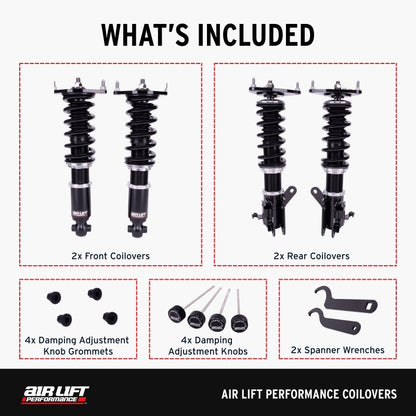 Air Lift Performance [03-06 G35] [03-08 350Z] Coilover Kit - Adjustable