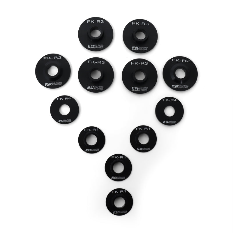 BLOX Racing [16-21 FK Civic] Rear Subframe Hard Collar Kit - 12-Piece