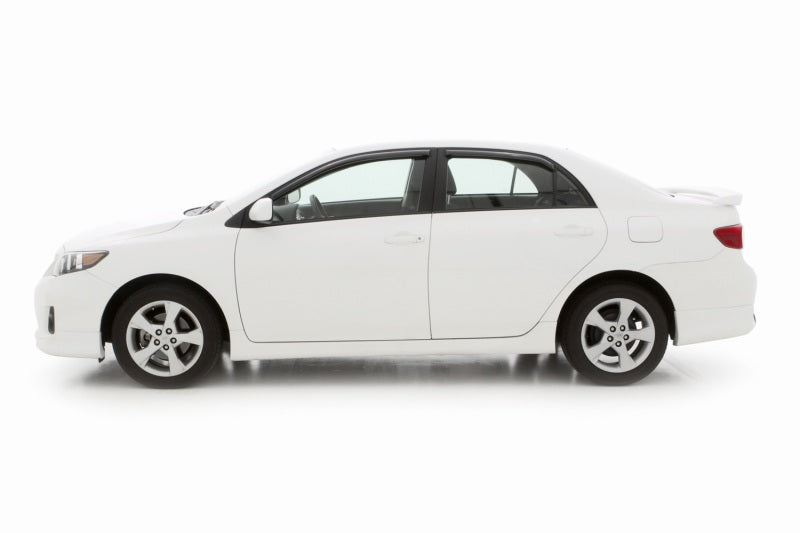 AVS [09-13 Corolla] Ventvisor In-Channel Window Deflectors 4-Piece - Smoke