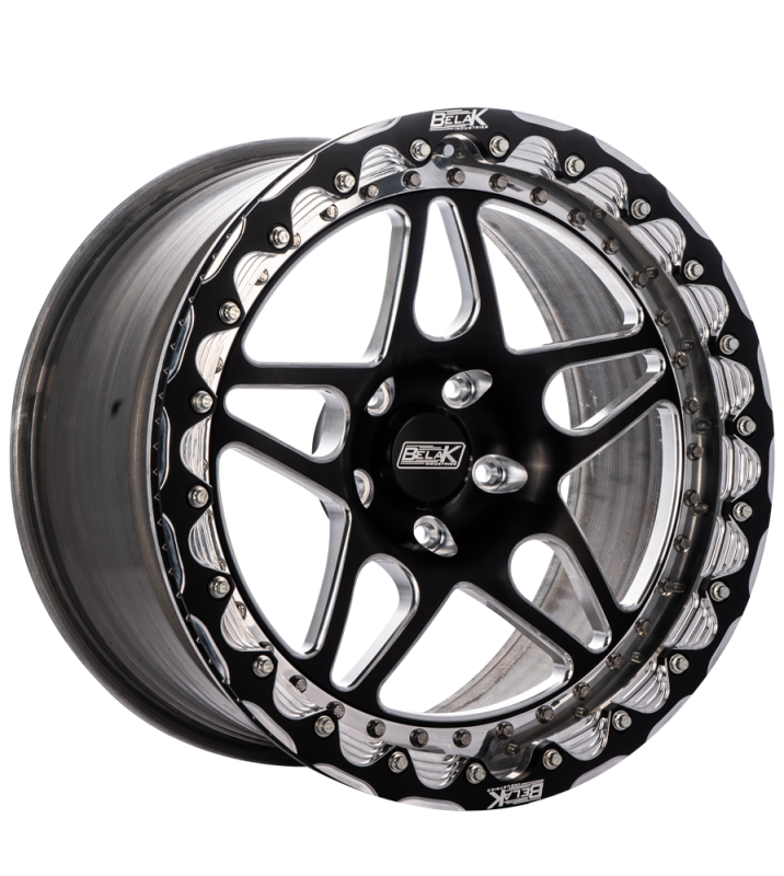 Belak 13x9 / 5in BS / 5x114.3 BP / High Pad / Series 3 Wheel - Single Beadlock | Small Brake Kit Req