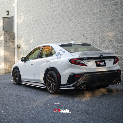 JDMuscle 22-25 Subaru WRX Roof Spoiler V1 | Paint Matched / Gloss Black / ABS - Return