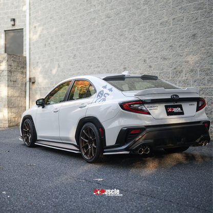JDMuscle 2022-24 WRX Roof Spoiler V1 - Paint Matched / Gloss Black / ABS - Return