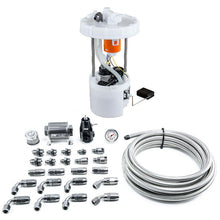 DeatschWerks [06-11 Civic Si] DW400 Pump Module and Return Kit with CPE Fuel Lines - Black