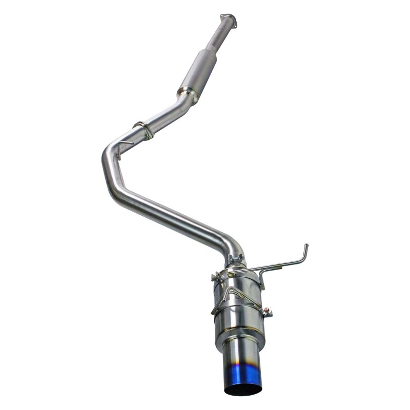 Remark [15-21 WRX STI] R1 Spec Cat-Back Exhaust, Single Exit - Resonated Full Titanium