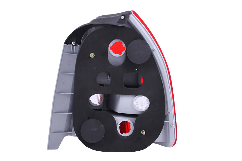 ANZO [96-00 Civic] Tail Light Assembly - Red/Smoke Lens, Pair