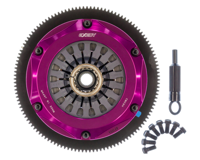 Exedy [04-14 Impreza] Hyper Twin Cerametallic Clutch Kit - Sprung Disc, Pull Type