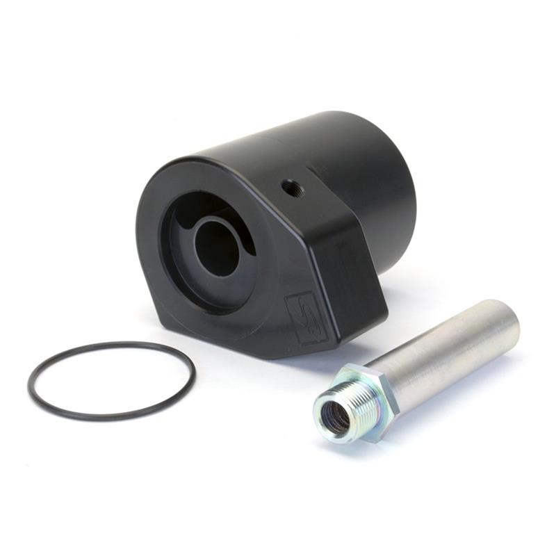 Skunk2 Racing [13-15 BRZ/FR-S] FA20 Oil Filter Sandwich Adapter - Black Anodized Aluminum