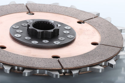 Clutch Masters [17-21 Civic Type R] FX 725 PRO Series Twin Disc Clutch with Steel Flywheel - Ceramic