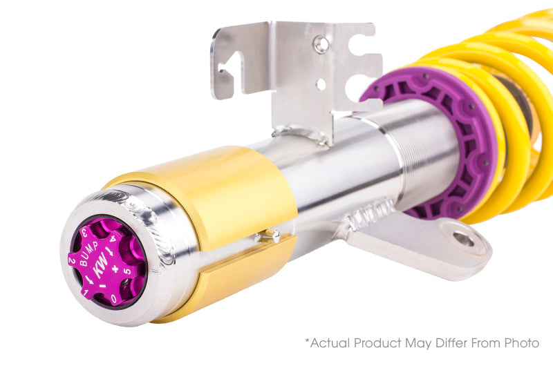 KW V3 Coilover Kit [92-93 Civic] Coupe, Hatchback, Sedan with Rear Lower Fork Mounts - Stainless Steel
