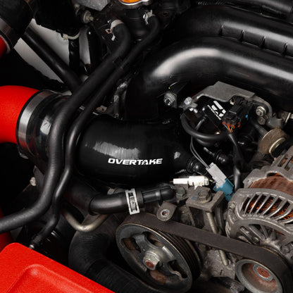 OVERTAKE [08-14 WRX, 05-09 LGT/OBXT, 09-13 FXT] Silicone Turbo Inlet Hose