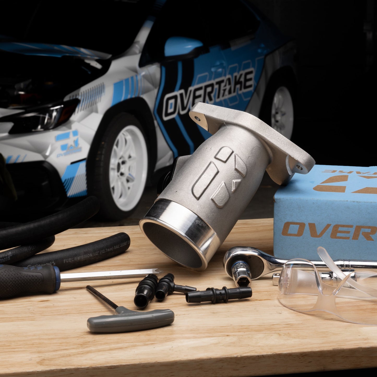 OVERTAKE [22-26 WRX] Aluminum BIG TURBO Inlet