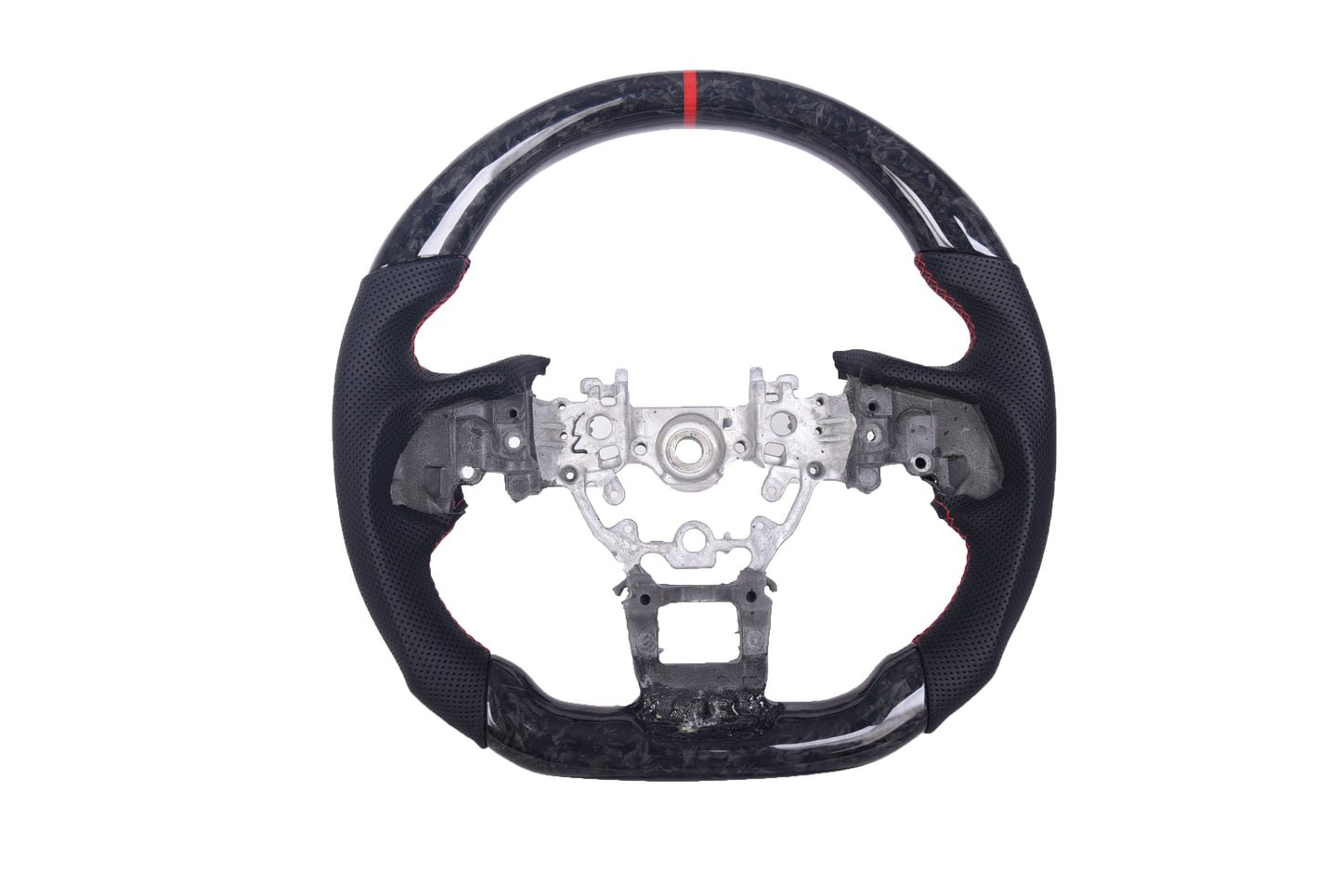 JDMuscle 22-24 WRX Carbon-Pro Series Steering Wheel compatible w/ MT & CVT