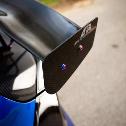 Dress Up Bolts 10th Gen Civic Si Titanium Hardware Wing Kit - APR GTC-200 (Purple) | ACC-028-Ti-PRP