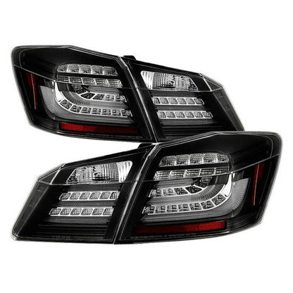 Spyder [13-15 Honda Accord] 4DR ( Original LED Version ) LED Tail Lights - Black