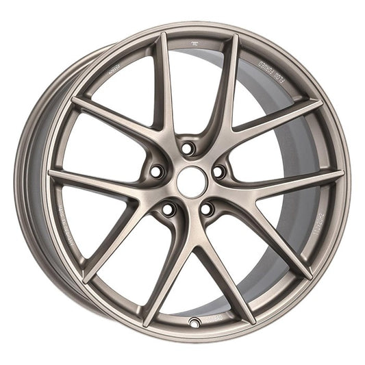 BBS Unlimited CI-R 19x9.5 ET39.5 (Face 2) Satin White-Gold Wheel | CI2405AD06