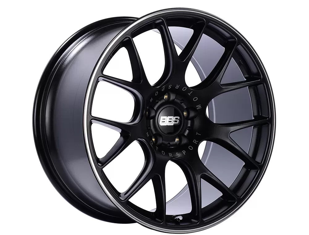 BBS CH-R 19x10 5x130 ET38 CB71.6 Satin Black - 82mm PFS/Clip Req. | CH110BPO-MTSP