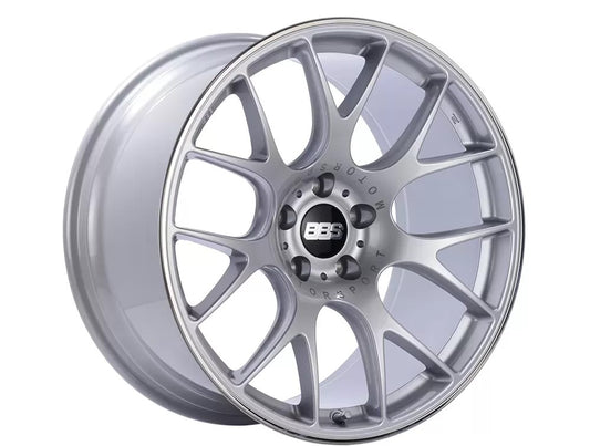 BBS CH-R 19x10 5x130 ET38 CB71.6  Brilliant Silver  - 82mm PFS/Clip Req. | CH110SPO-MTSP