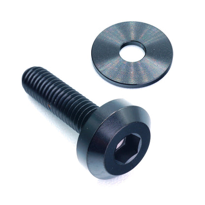 Dress Up Bolts [23+ GR Corolla] Titanium Hardware Hood Kit