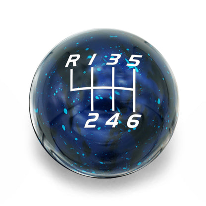 Billetworkz [13+ BRZ/FRS/86] Shift Knob 6 Speed Velocity - Cosmic Space