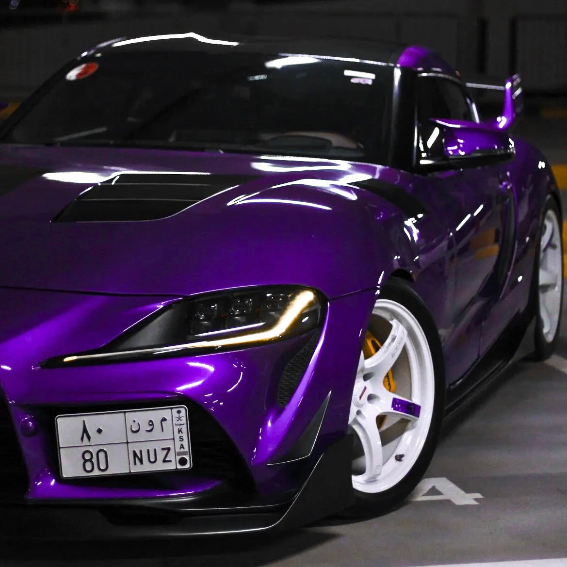 OEM+ Designs [19-26 GR Supra A90/A91] Front Bumper Canards