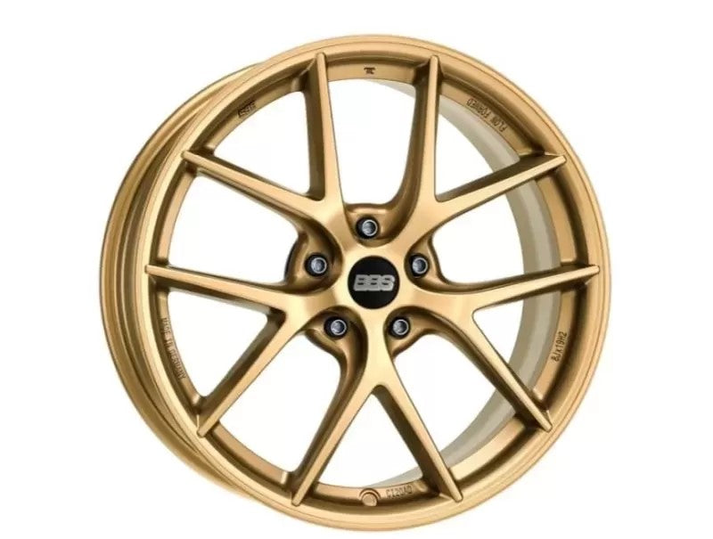 BBS Unlimited CI-R 19x8 ET46 (Face 1) Satin Gold Wheel | CI2006AD04