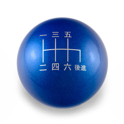 Billetworkz Weighted Shift Knob - 6-Speed Japanese Engraving for Subaru