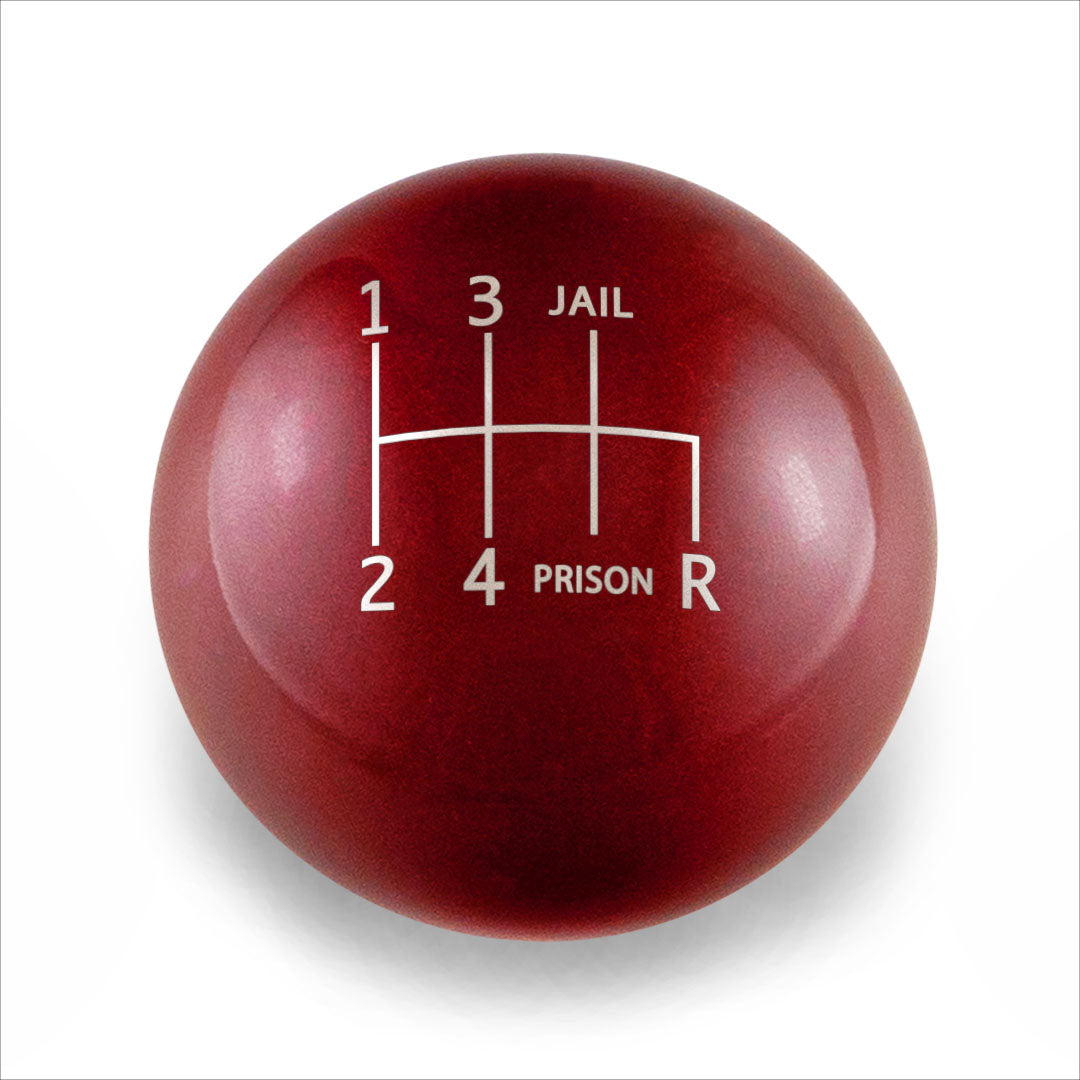 Billetworkz Weighted Shift Knob - 6-Speed Jail-Prison - Subaru