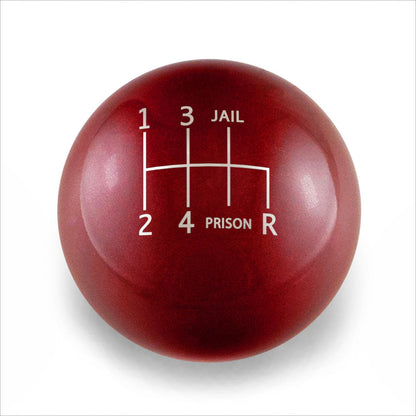 Billetworkz Weighted Shift Knob - 6-Speed Jail-Prison - Subaru