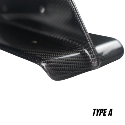 JDMuscle 15-21 Subaru WRX/STI Carbon Fiber Replacement Spoiler Base for JDMuscle VS Style Euro GT or Varis GT Wing