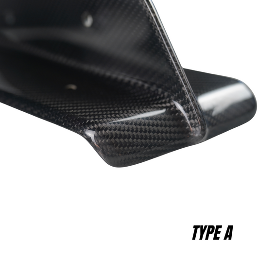JDMuscle 15-21 WRX/STI Carbon Fiber Replacement Spoiler Base for JDMuscle VS Style Euro GT or Varis GT Wing