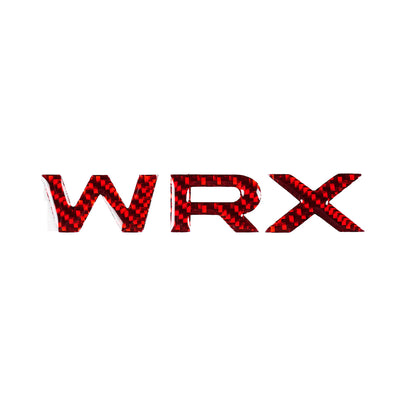 Racing Art Carbon Fiber WRX Trunk Emblem