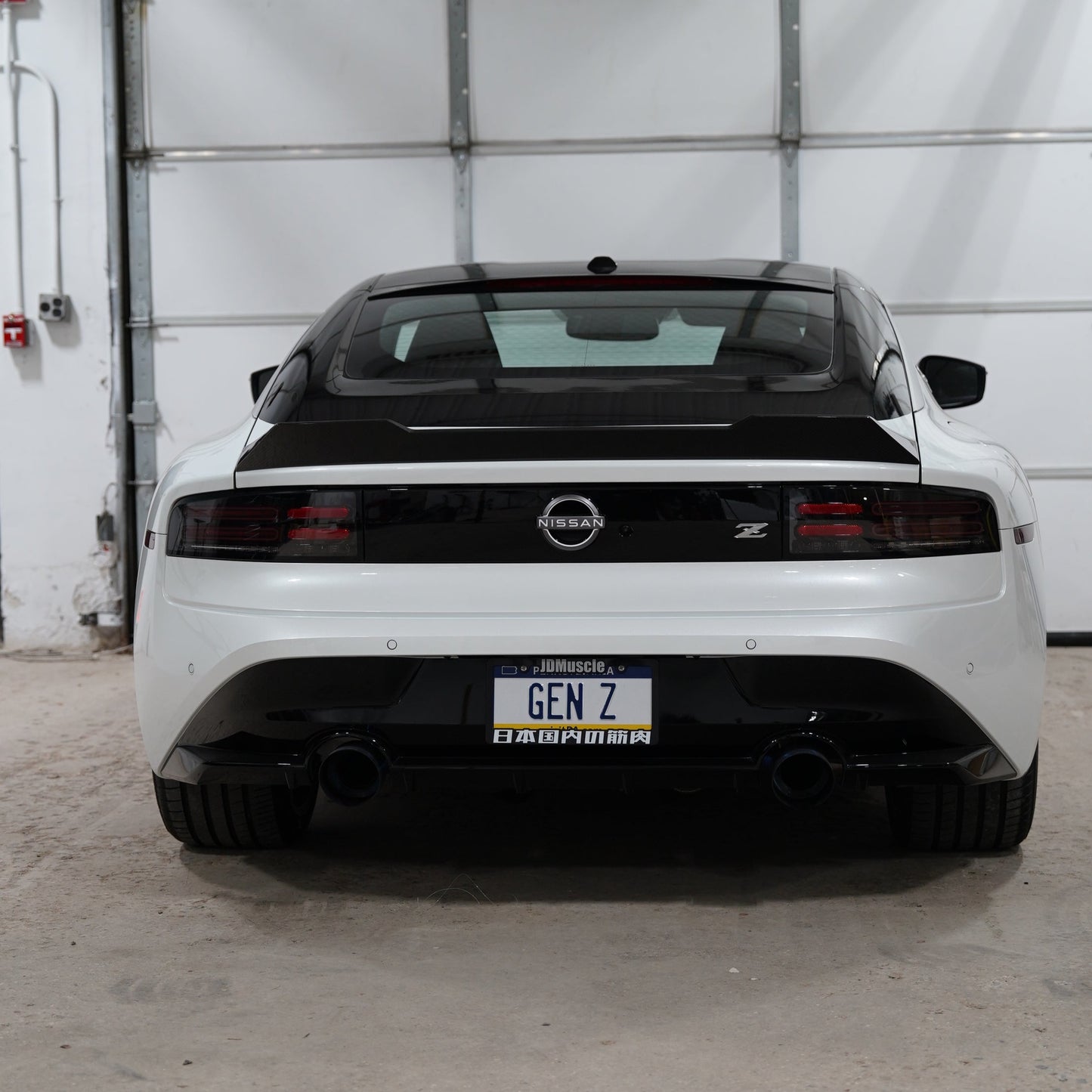 JDMuscle [23-25 Nissan Z] Carbon Fiber Duck Bill V1