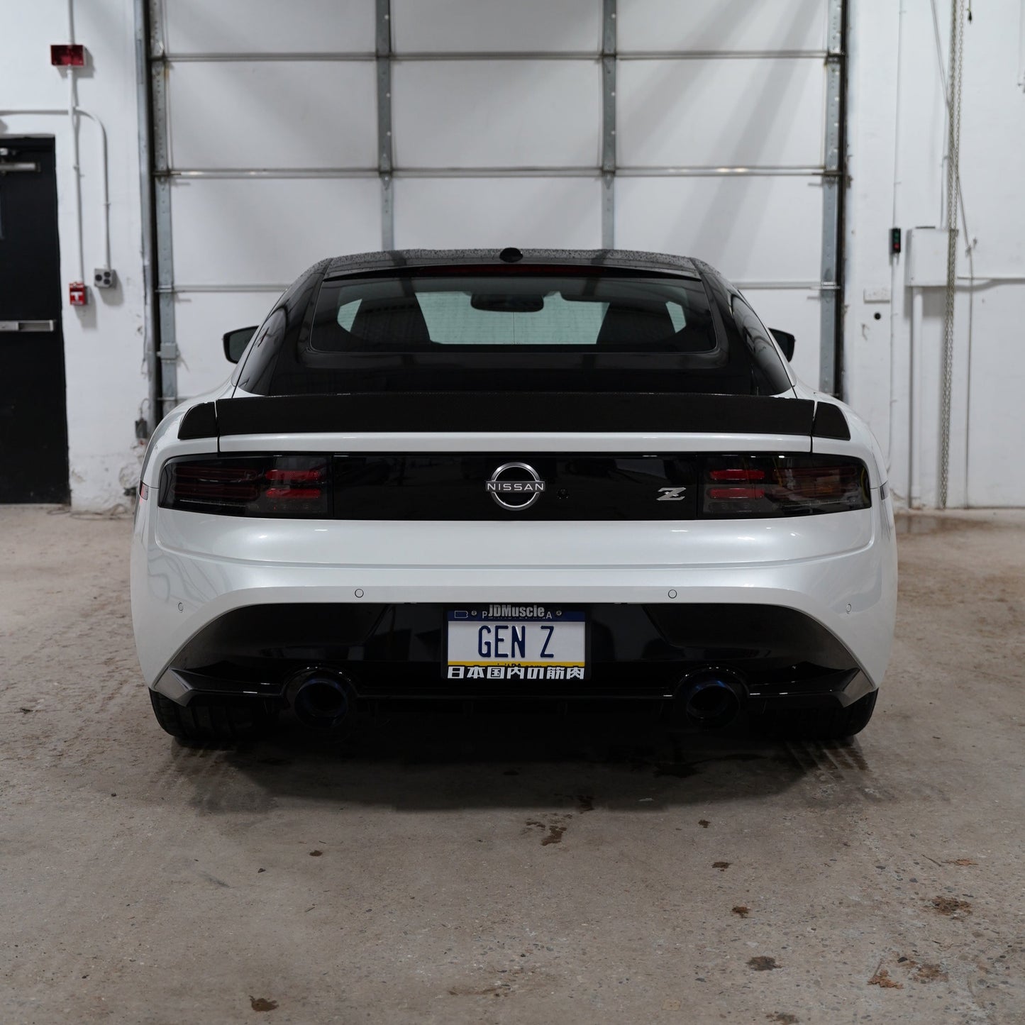 JDMuscle [23-25 Nissan Z] Carbon Fiber Duck Bill - KR Style