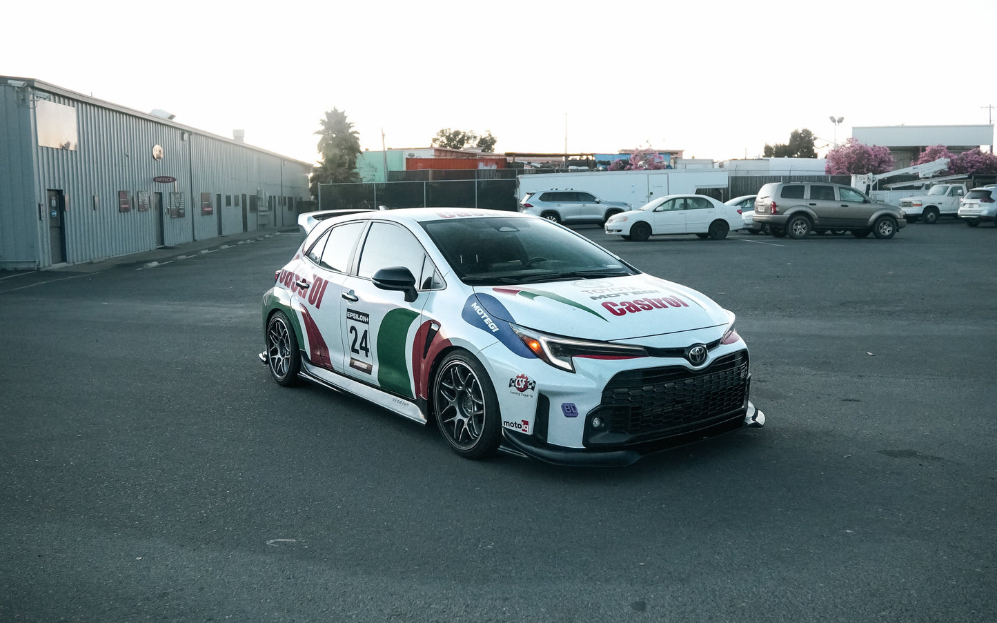 Epsilon+ [23-24 GR COROLLA ZENKI] Front Lip V2