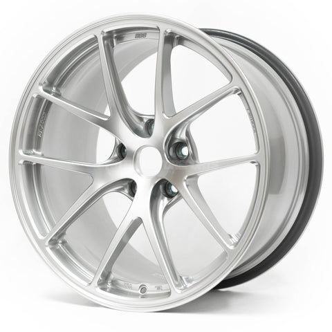 BBS RI-A 18x9 5x114.3 ET50 82mm PFS Required Silver Wheel | RIA035DS