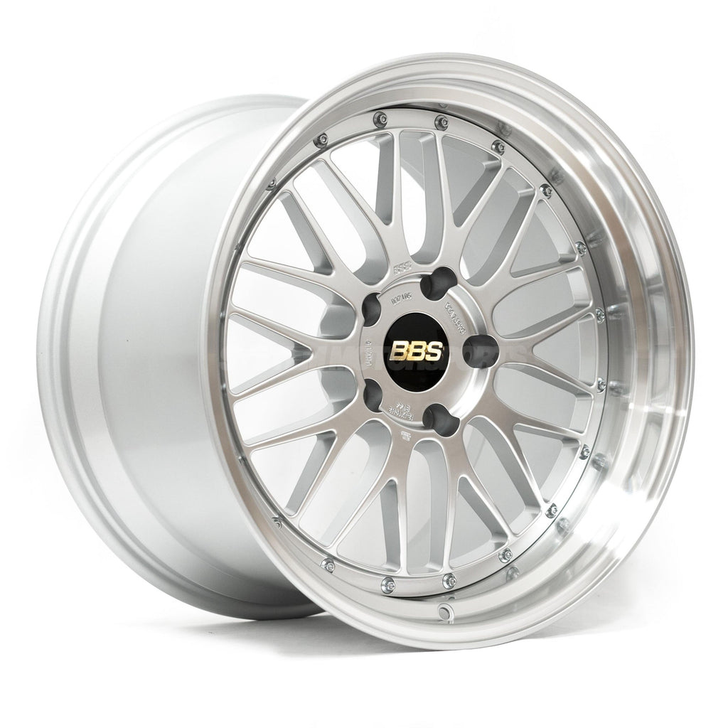 BBS LM 19x10 5x130 ET45 CB 71.6 Diamond Silver Center/Machined Lip Wheel | LM288DSPK