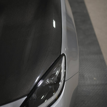 JDMuscle 22+BRZ/GR86 Tanso Carbon Fiber Hood - STI style