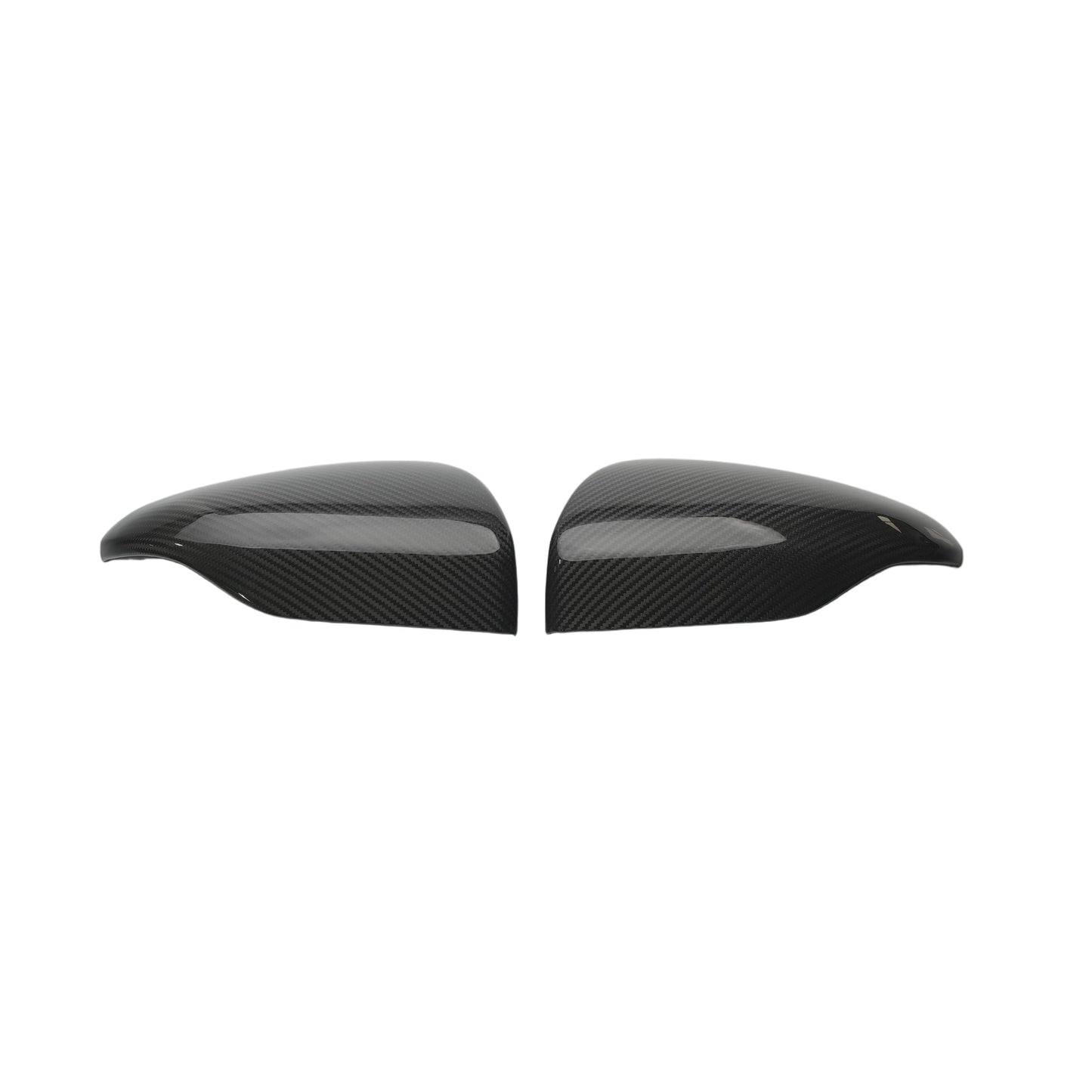 JDMuscle [22-25 WRX] Tanso Dry Carbon Fiber Side Mirror Replacements w/ Gloss Finish