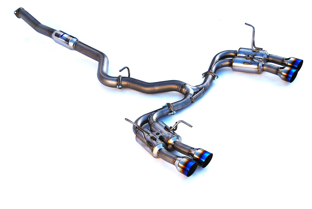 Invidia [15-21 WRX/STI] Gemini R400 Full Titanium Catback Exhaust