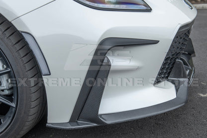 EXTREME ONLINE STORE 22-UP TOYOTA GR86 CARBON FIBER FRONT LIP SPLITTER | GR86-22-LIP-CF